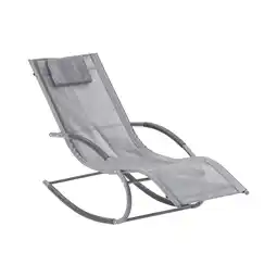 Van Cranenbroek Schommelstoel Solvera Antraciet Bois le Duc aanbieding