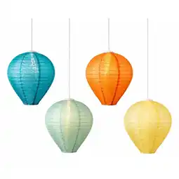 Van Cranenbroek Hanger lampion solar 31 cm 4 assorti aanbieding