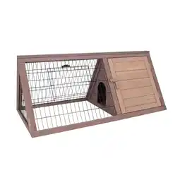 Van Cranenbroek Konijnenren 97 x 50 x 41 cm taupe aanbieding