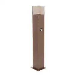 Van Cranenbroek Tuinpaal lamp Pomara 60 cm bruin met sensor aanbieding