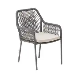 Van Cranenbroek Stoel stapel Norma antraciet met kussen aanbieding