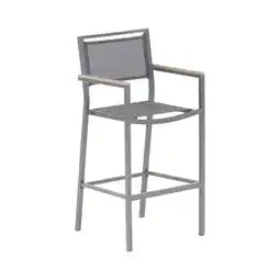 Van Cranenbroek Stoel bar Saltara antraciet aanbieding