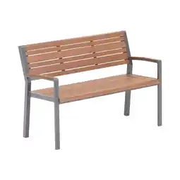Van Cranenbroek Tuinbank Sezze 125 cm antraciet aanbieding