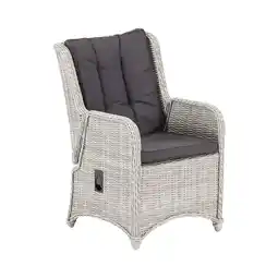 Van Cranenbroek Stoel Cimino verstelbaar white grey met kussen aanbieding