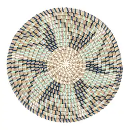 Van Cranenbroek Wanddeco zeegras 28 x 5 x 28 cm aanbieding