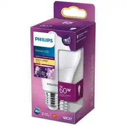 Van Cranenbroek Lamp LED bol mat beweging 60W E27 aanbieding