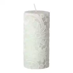 Van Cranenbroek Kaars Lace Groen Wit aanbieding