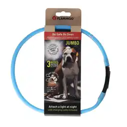 Van Cranenbroek Halsband visio LED jumbo 7mm blauw aanbieding