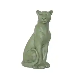 Van Cranenbroek Beeld Luipaard groen 54 cm aanbieding
