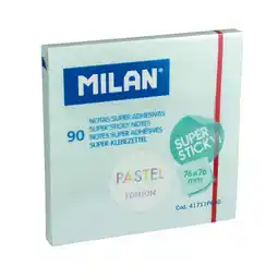 Van Cranenbroek Kleefblaadjes 90blad 76 x 76 mm blauw aanbieding
