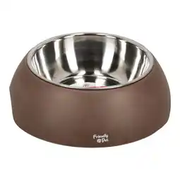 Van Cranenbroek Voerbak bamboo olijf 350ml aanbieding