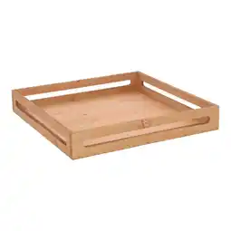 Van Cranenbroek Dienblad hout 38 x 38 x 6 cm naturel aanbieding