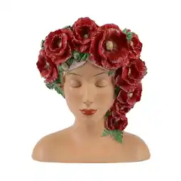 Van Cranenbroek Beeld vrouw bloem 23 cm aanbieding