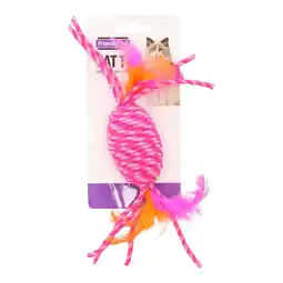 Van Cranenbroek Kattenspeeltje roller Bibi roze 29cm aanbieding