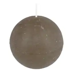 Van Cranenbroek Kaars bol 80 mm taupe O'Malley aanbieding