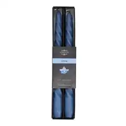 Van Cranenbroek Kaars twist Iceberg 2 stuks aanbieding
