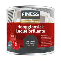 Van Cranenbroek Hoogglans antraciet 14203 250 ml Finess aanbieding