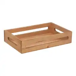 Van Cranenbroek Dienblad hout 18 x 28 x 6 cm naturel aanbieding