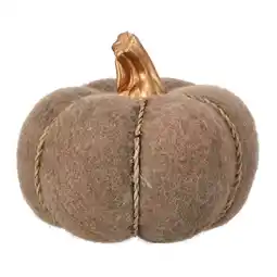 Van Cranenbroek Pompoen vilt bruin 17 cm aanbieding