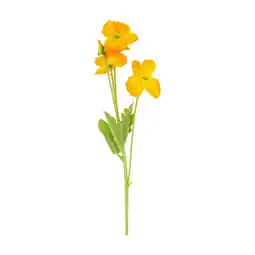 Van Cranenbroek Tak poppy 22 x 12 x 12 cm geel aanbieding