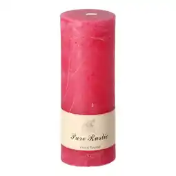 Van Cranenbroek Kaars 70 x 180 mm fuchsia O'malley aanbieding
