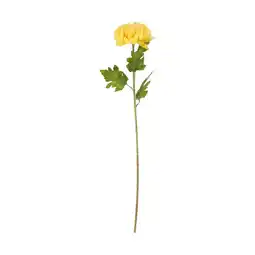 Van Cranenbroek Chrysanthemum op steel 74 cm geel aanbieding
