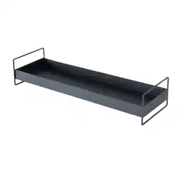 Van Cranenbroek Dienblad Wolga zwart 60 x 19 cm aanbieding