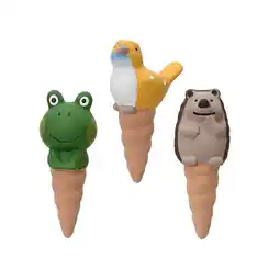 Van Cranenbroek Steker keramiek slak 15 cm 3 assorti aanbieding