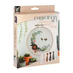 Van Cranenbroek Borduurset bloemen en bijen aanbieding
