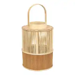 Van Cranenbroek Windlicht Sarry bamboo 30 cm aanbieding