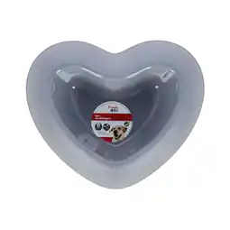 Van Cranenbroek Eet en drinkpot hart blauw 400 ml aanbieding
