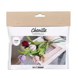 Van Cranenbroek Mini Hobbyset Chenillebloemen tulp Creativ aanbieding