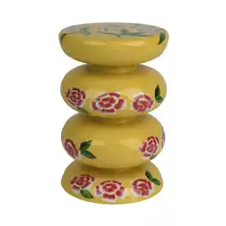 Van Cranenbroek Bijzettafel indoor flower geel 38 cm aanbieding