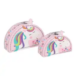 Van Cranenbroek Kofferset unicorn 2 delig aanbieding