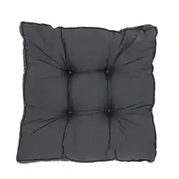 Van Cranenbroek Basic black lounge zitkussen 60 x 60 cm aanbieding