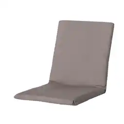 Van Cranenbroek Basic taupe inzetkussen stapelstoel aanbieding