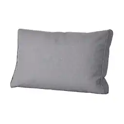 Van Cranenbroek Oxford grey outdoor lounge rugkussen 60 x 40 cm aanbieding