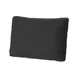 Van Cranenbroek Rib black rugkussen lounge soft 73 x 40 cm aanbieding