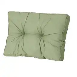 Van Cranenbroek Basic green lounge rugkussen 60 x 40 cm aanbieding
