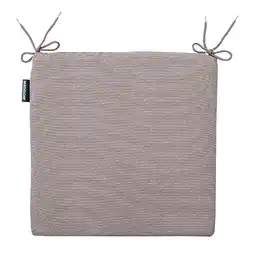 Van Cranenbroek Panama taupe zitje uni 40 x 40 cm aanbieding