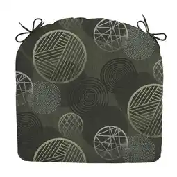Van Cranenbroek Circle Green zitkussen 46 x 48 cm aanbieding