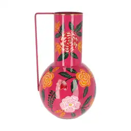 Van Cranenbroek Vaas Korba bloem fuchsia 45 cm aanbieding