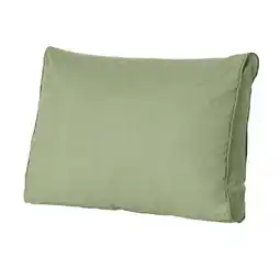 Van Cranenbroek Basic green rugkussen lounge soft 60 x 40 cm aanbieding