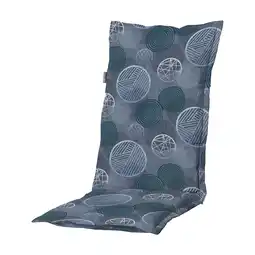 Van Cranenbroek Circle Blue hoge rugkussen 123 x 50 cm aanbieding