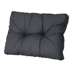 Van Cranenbroek Basic black lounge rugkussen 73 x 40 cm aanbieding