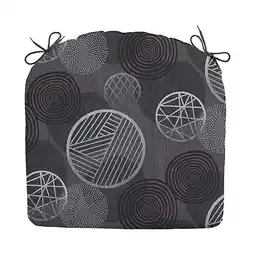 Van Cranenbroek Circle Grey zitkussen 46 x 48 cm aanbieding