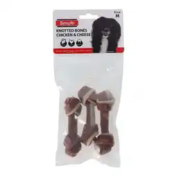Van Cranenbroek Hondensnack knoopbeen kip met kaas 3 stuks M aanbieding