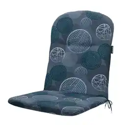 Van Cranenbroek Circle Blue hoog kuipkussen 96 x 45 cm aanbieding
