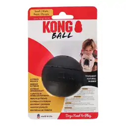 Van Cranenbroek Hondenspeelgoed bal S zwart Kong aanbieding