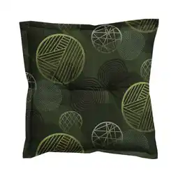 Van Cranenbroek Circle Green hocker 50 x 50 cm aanbieding